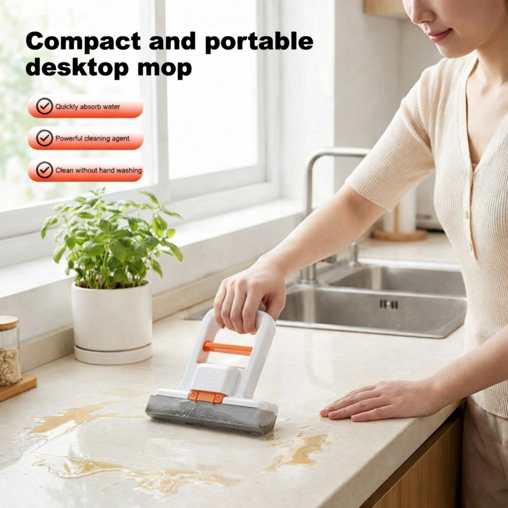 Foldable Desktop Mop